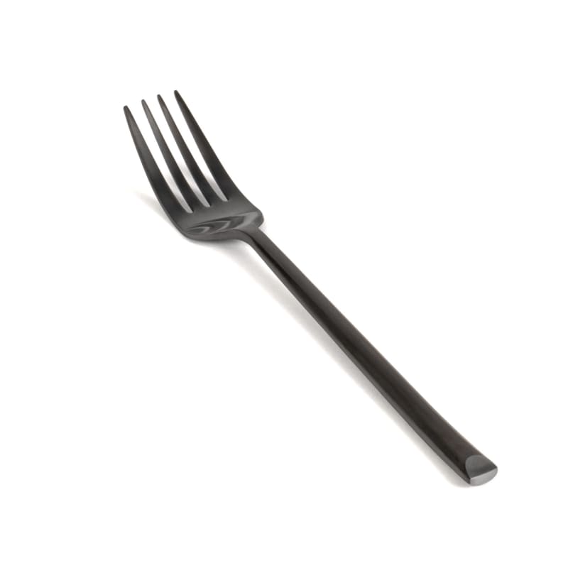 FOH FSF018BKS23 7" Jasper Salad Fork - Matte Black