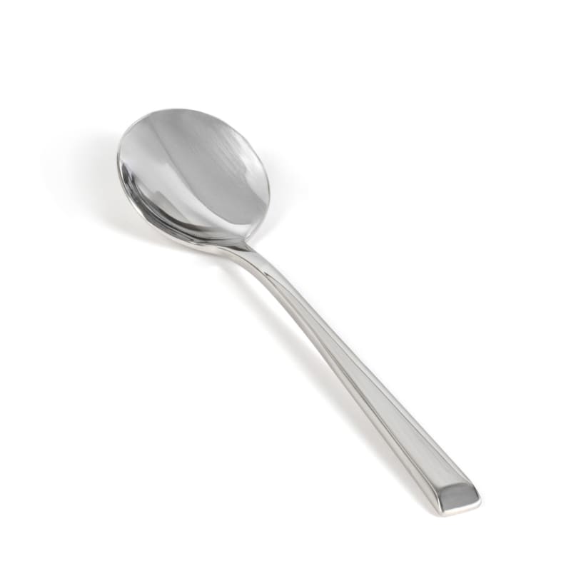 FOH FSS006MSS23 6.25" Parker Soup Spoon - Mirrored