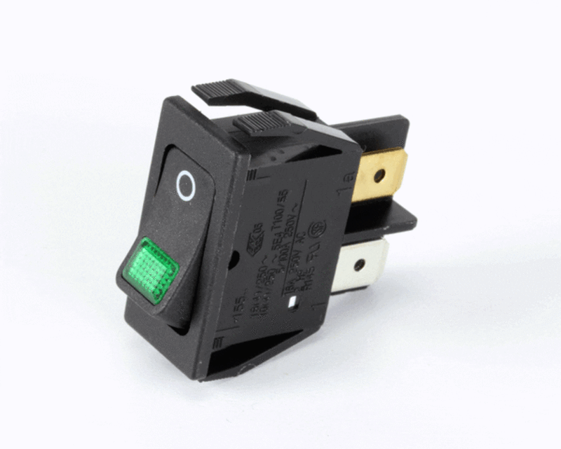 Hatco 02.19.081.00 Lighted DPST Rocker Switch