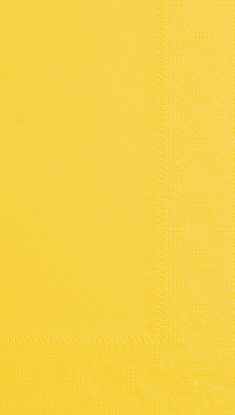 Hoffmaster 180540 Regal Embossed Sun-Yellow Paper Dinner Napkin, 7.5" x 4.25"