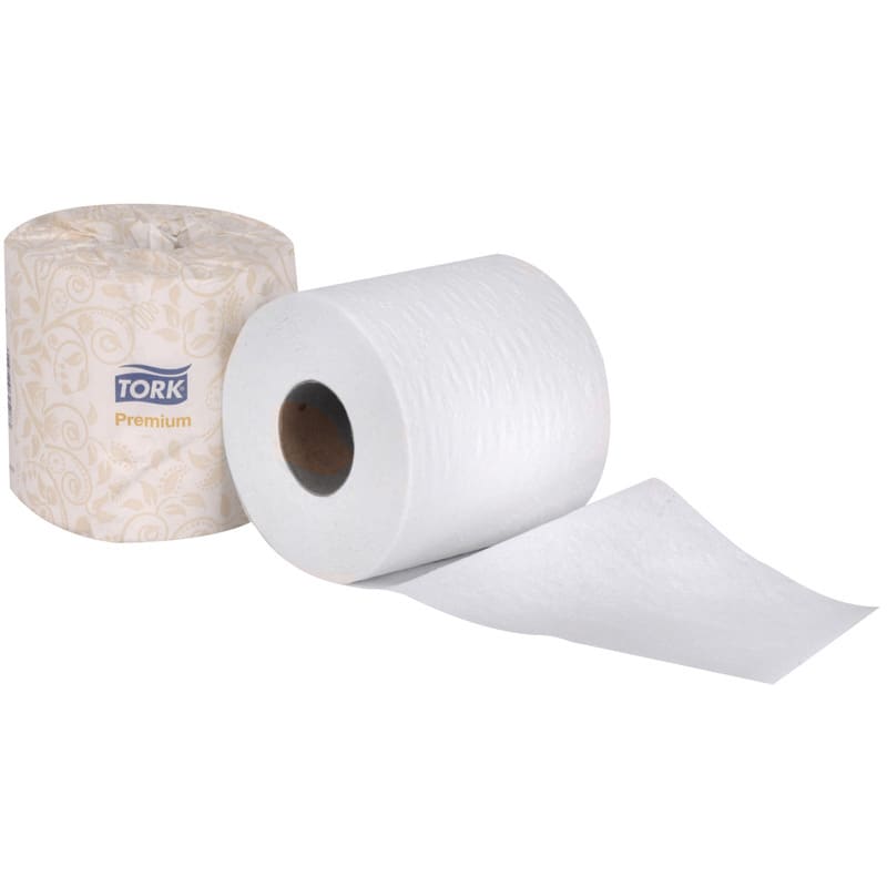 Tork 2465100 Premium Soft Bath Tissue Roll, 2-Ply 80/Case