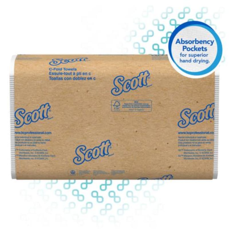 Scott 01510 Paper Paper Towels, White 2400/Case