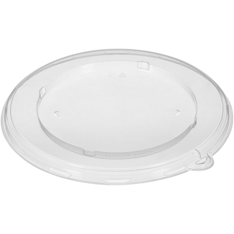 Sabert 5211090D300 Clear PP Lid for 24, 32, 48 oz. Round Pulp Bowls 300/Case