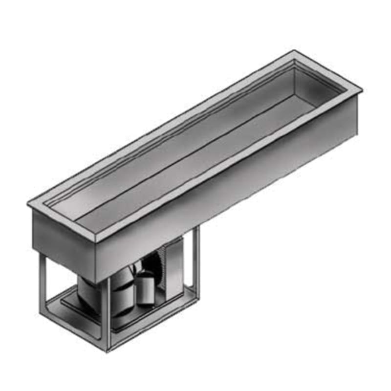 Wells RCP-200SL Drop-In Slim Line Cold Well, (2) Full Size Pan Capacity
