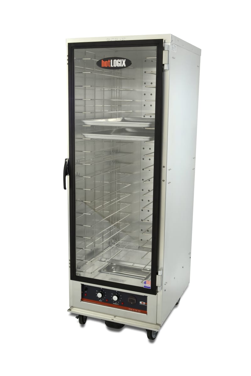 Carter-Hoffmann HL2-18 hotLOGIX Heated Holding/Proofing Cabinet, 18 Pan Capacity, Non-Insulated, w/ Humidity, 120V, Standard Wattage