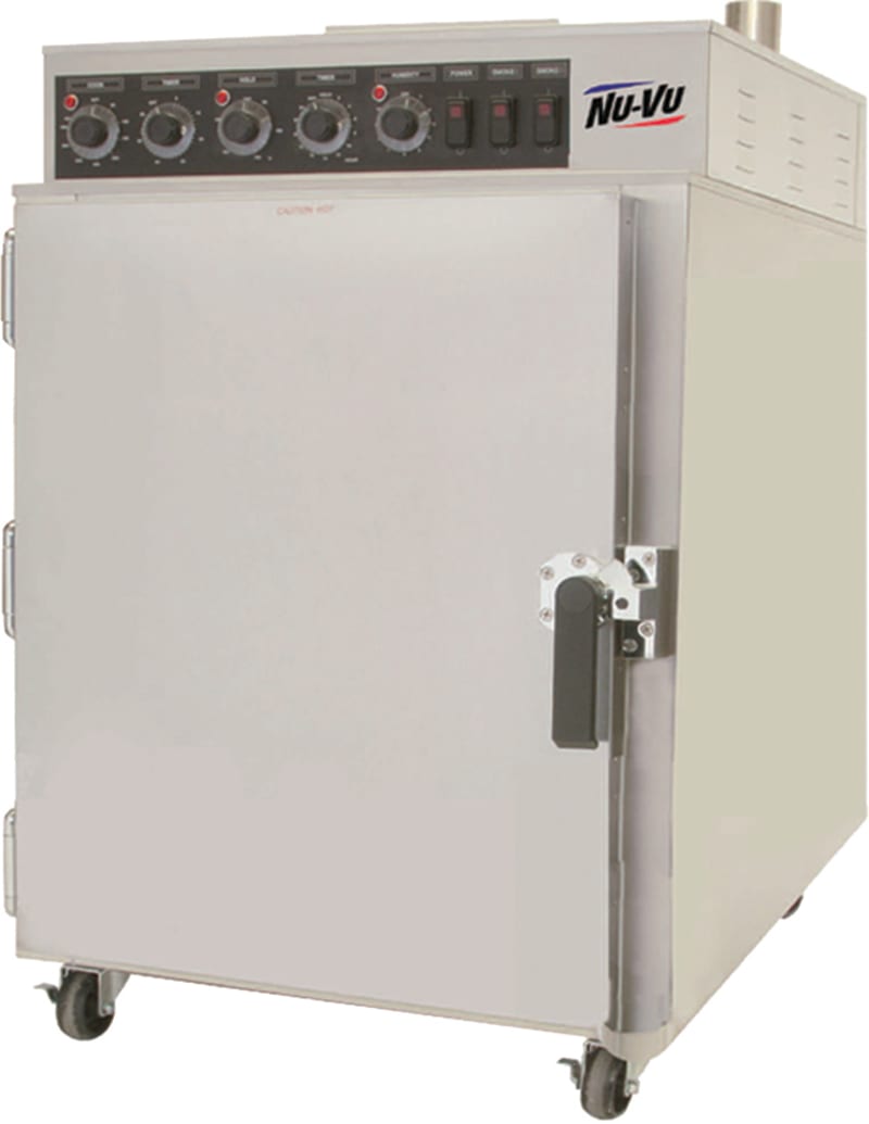 Nu-Vu SMOKE6 Half-Size Electric Smoker Oven, 208V, Three Phase, 6-Pan Capacity