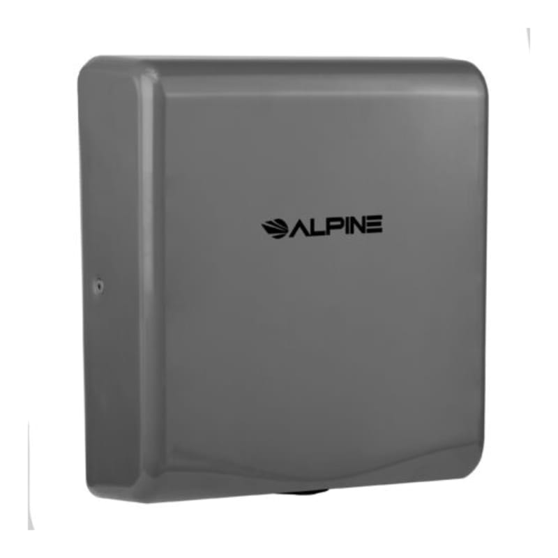 Alpine Industries ALP405-10-GRY Willow High Speed Commercial Hand Dryer, Gray, 120V