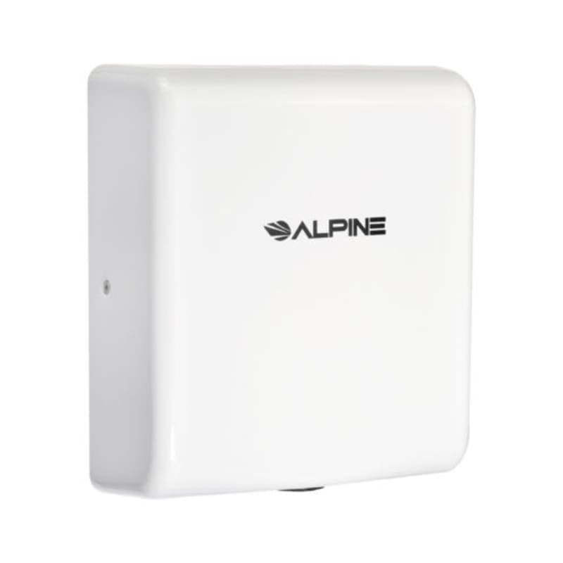 Alpine Industries ALP405-10-WHI Willow High Speed Commercial Hand Dryer, White, 120V