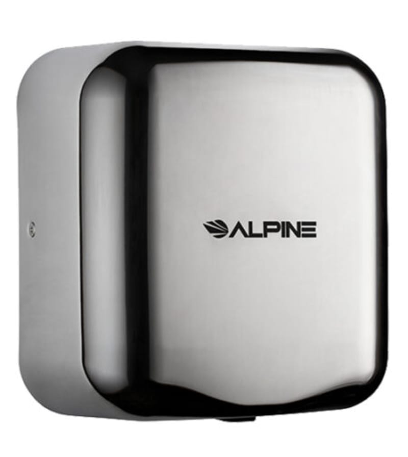 Alpine Industries ALP400-10-CHR Hemlock High Speed Commercial Hand Dryer, Chrome, 120V