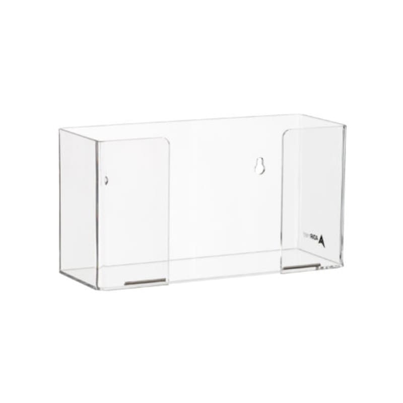 AdirMed ADI902-01 1-Box Clear Acrylic Glove Dispenser, Wall-Mount