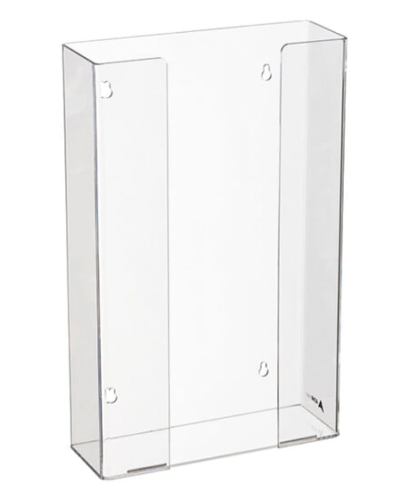 AdirMed ADI902-03 3-Box Clear Acrylic Glove Dispenser, Wall-Mount