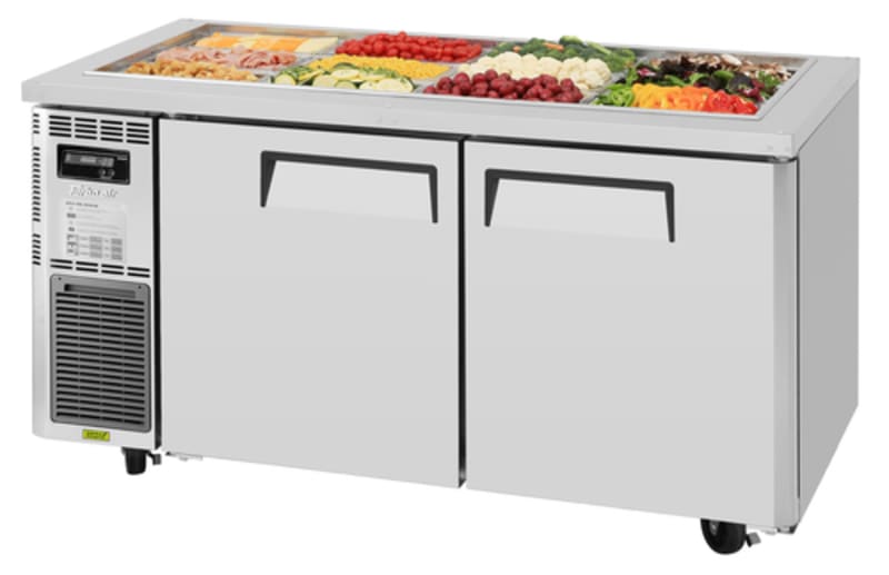 Turbo Air JBT-60-N J Series 60" Two Door Refrigerated Buffet Table