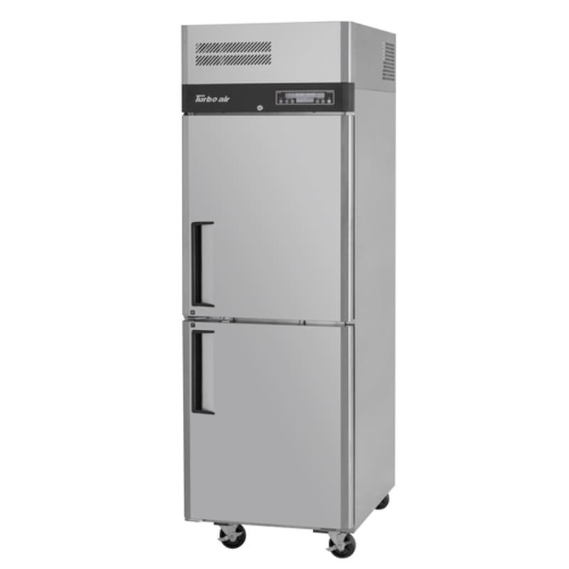 Turbo Air M3RF19-2-N M3 Series Two Solid Half Door Reach-In Refrigerator/Freezer Combo