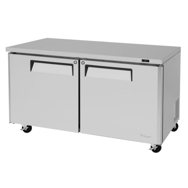 Turbo Air MUR-60-N M3 Series 60" Two Solid Door Undercounter Refrigerator