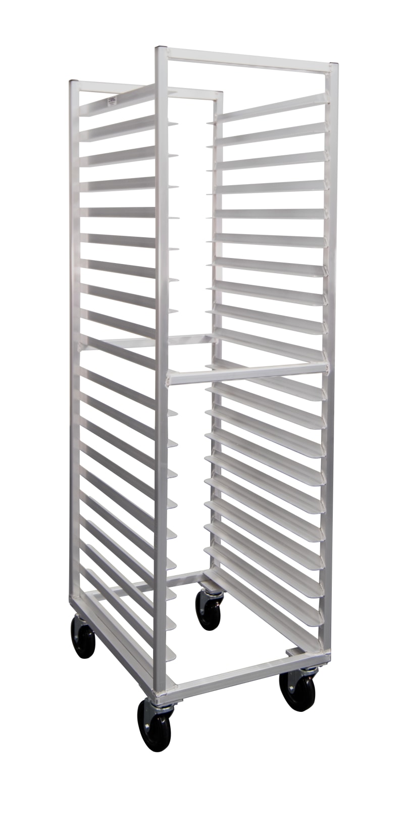 New Age Industrial 7331 Standard All Welded Sheet Pan Rack w/ Plate Casters 20.5"W