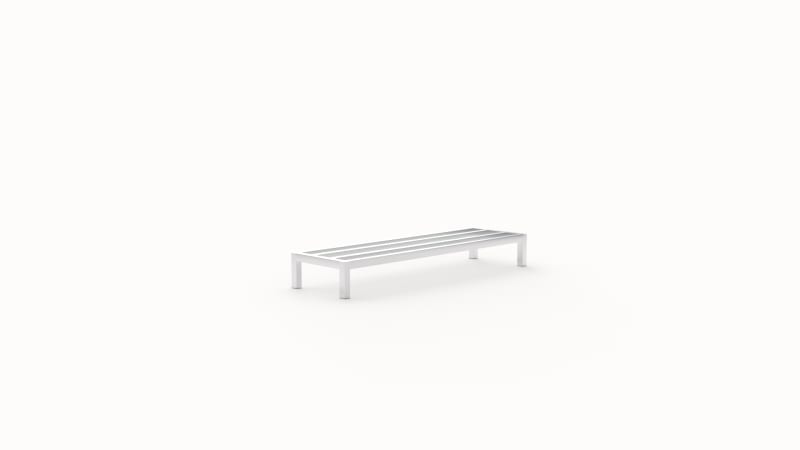 New Age Industrial 2003 Welded Aluminum Dunnage Rack - HD-Bar (Tubular) - Heavy Duty Series