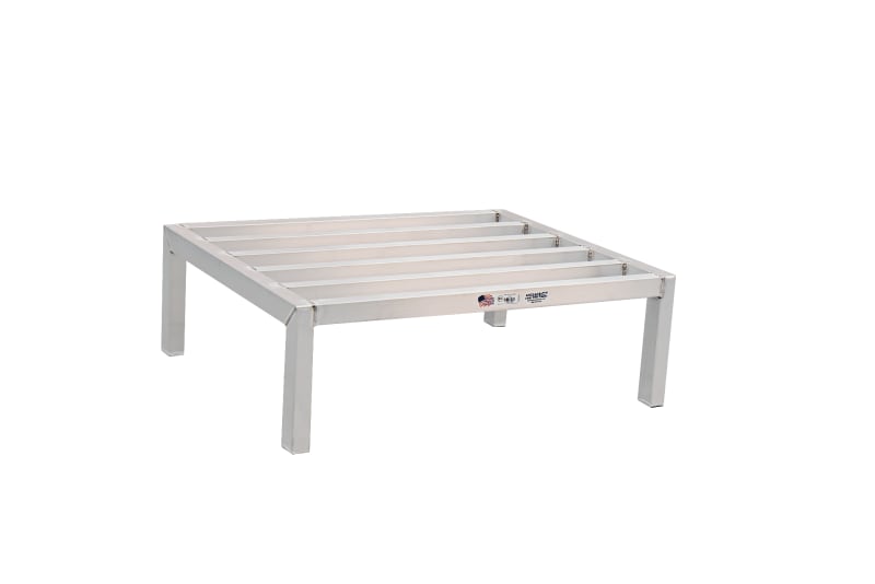 New Age Industrial 2008 Welded Aluminum Dunnage Rack - HD-Bar (Tubular) - Heavy Duty Series