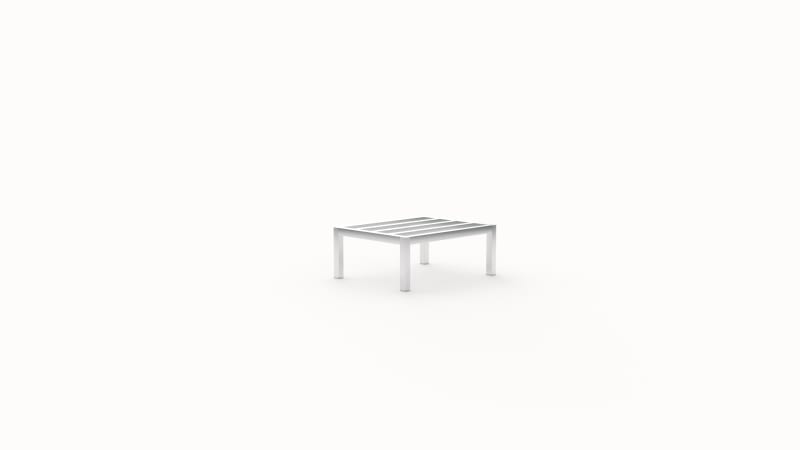 New Age Industrial 2062 Welded Aluminum Dunnage Rack - HD-Bar (Tubular) - Heavy Duty Series