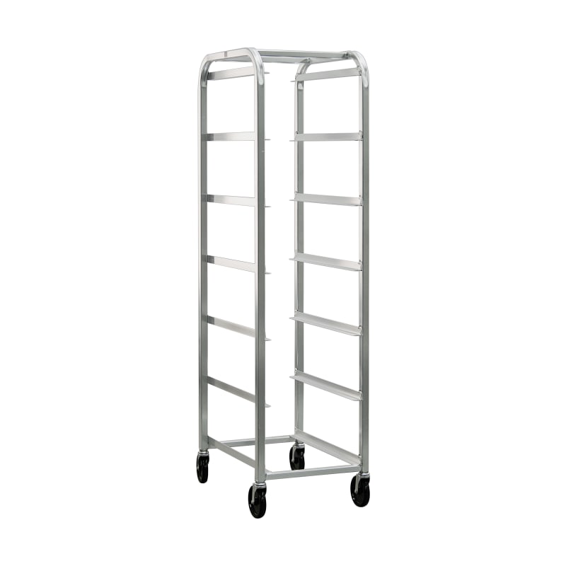 New Age Industrial 6263 6-Lug Mobile Economy Welded Aluminum Lug Tub Dolly & Bin Cart