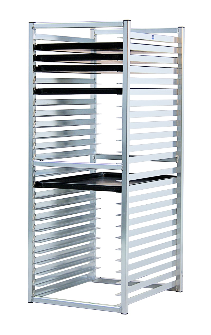 New Age Industrial 97729 Heavy Duty Welded Aluminum Full-Size Insert Rack - For Sheet Pans