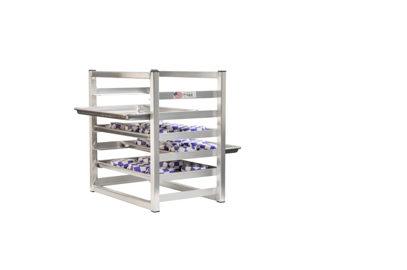 New Age Industrial 99834 Heavy Duty Welded Aluminum Half-Size Insert Rack - For Sheet Pans