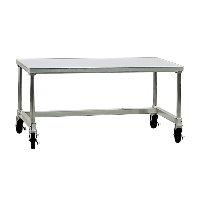 New Age Industrial 12448GSC Heavy Duty Aluminum Mobile Adjustable Equipment Stand