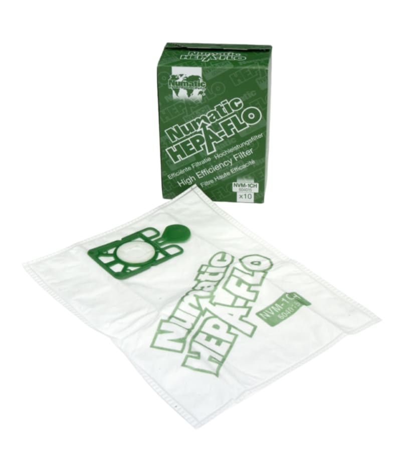NaceCare 604015 NVM-1CH Vacuum Bags for Vacuums with up to 2-Gallon Capacity