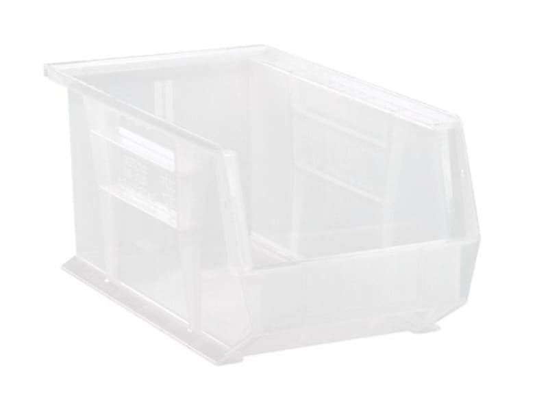 Quantum Food Service QUS240CLCS Ultra Hang & Stack Bin Clear 14-3/4in x 8-1/4in x 7in Case Of 12