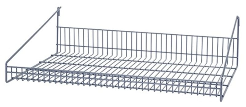 Quantum Food Service SG-LS1830GY 18 x 30 Large Grid Shelf Gray Epoxy