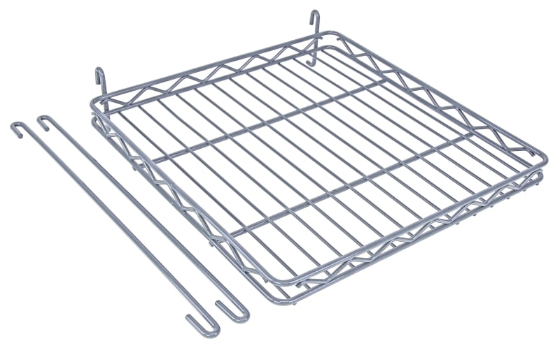 Quantum Food Service SG-S1616GY 16 x 16  Square Grid Shelf Gray Epoxy