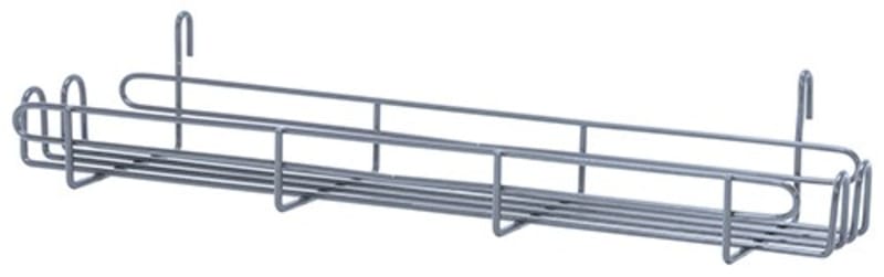 Quantum Food Service SG-SR2254GY Spice Rack Utility Shelf Gray Epoxy