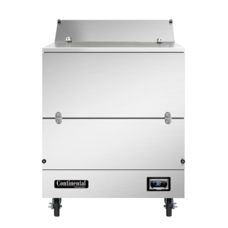 Continental MC3NSSS 34" Stainless Steel Single Access Forced Air Milk Cooler
