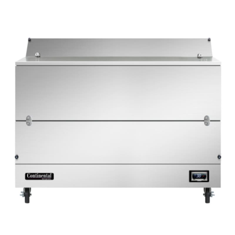 Continental MC5NSSS 58" Stainless Steel Single Access Forced Air Milk Cooler