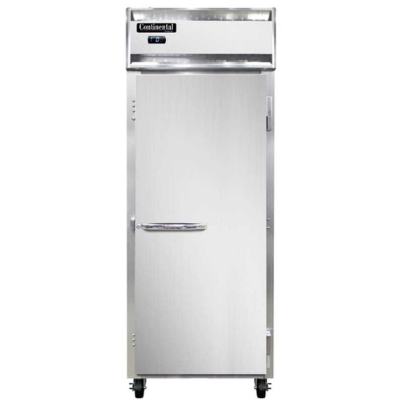 Continental 1FEN 28" Extra-Wide 1 Solid Door Reach-In Freezer