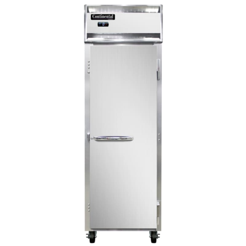 Continental 1FN 26" 1 Solid Door Reach-In Freezer