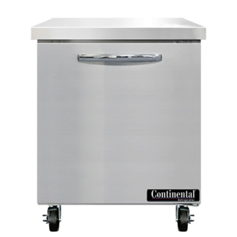 Continental SW27N 27" 1 Door Worktop Refrigerator