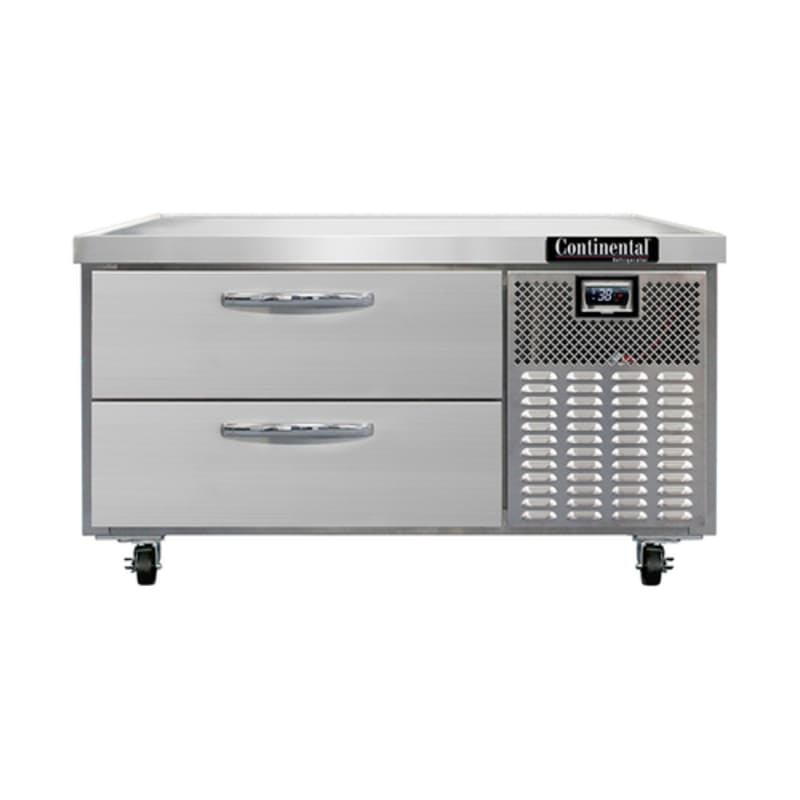 Continental D48GN 48" 2-Drawer Refrigerated Chef Base