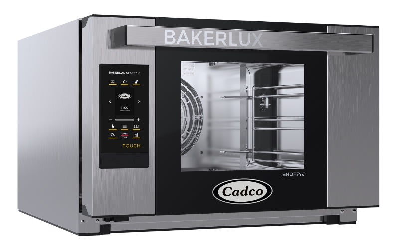 Cadco XAFT-03HS-TD Bakerlux™ TOUCH Electric Countertop Convection Oven, Half Size, 208-240V