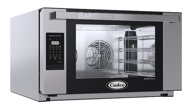 Cadco XAFT-04FS-LD Bakerlux™ LED Electric Countertop Convection Oven, Full Size, 208-240V