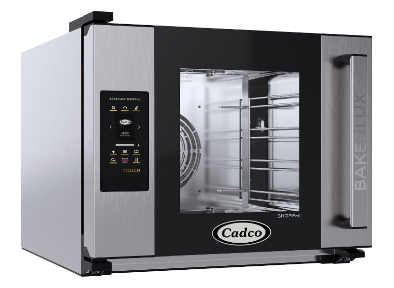 Cadco XAFT-04HS-TR Bakerlux™ TOUCH Electric Countertop Convection Oven, Half Size, 208-240V