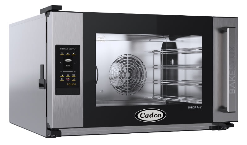 Cadco XAFT-04FS-TR Bakerlux™ TOUCH Electric Countertop Convection Oven, Full Size, 208-240V