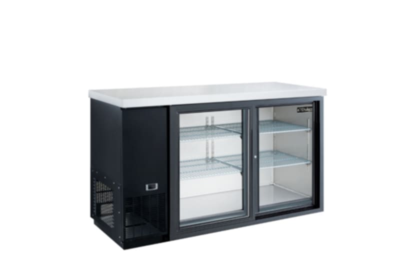 Dukers DBB60-S2 2 Door Bar and Beverage Cooler (Sliding Doors)