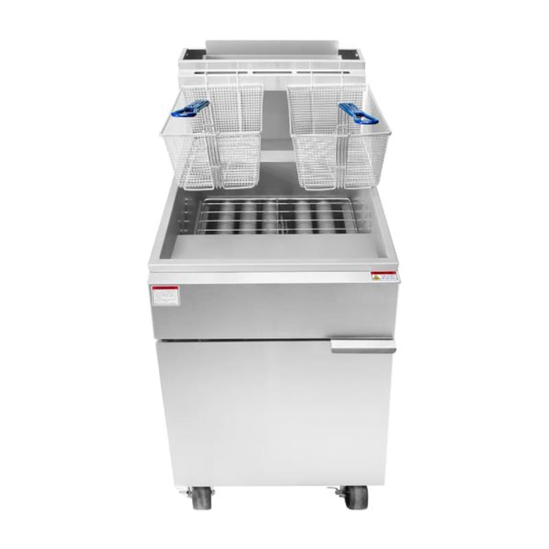 Atosa ATFS-75-NG HD 75 LB S/S Deep Fryer-NG