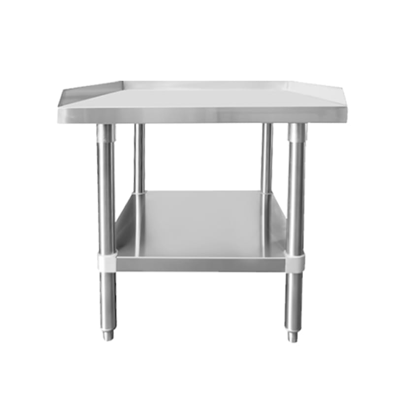 Atosa ATSE-3024 MixRite 24" x 30" Stainless Steel Equipment Stand with Stainless Steel Legs and Undershelf