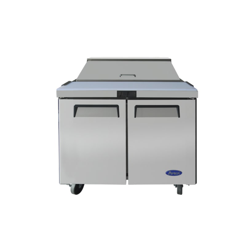 Atosa MSF3610GR 36" 2-Door Refrigerated Sandwich Prep Table
