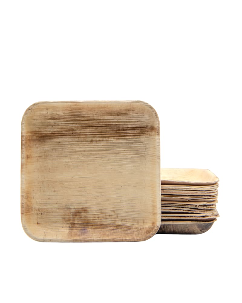 Verterra VER-PLS-07R 7X7 Square Plates - 100pcs