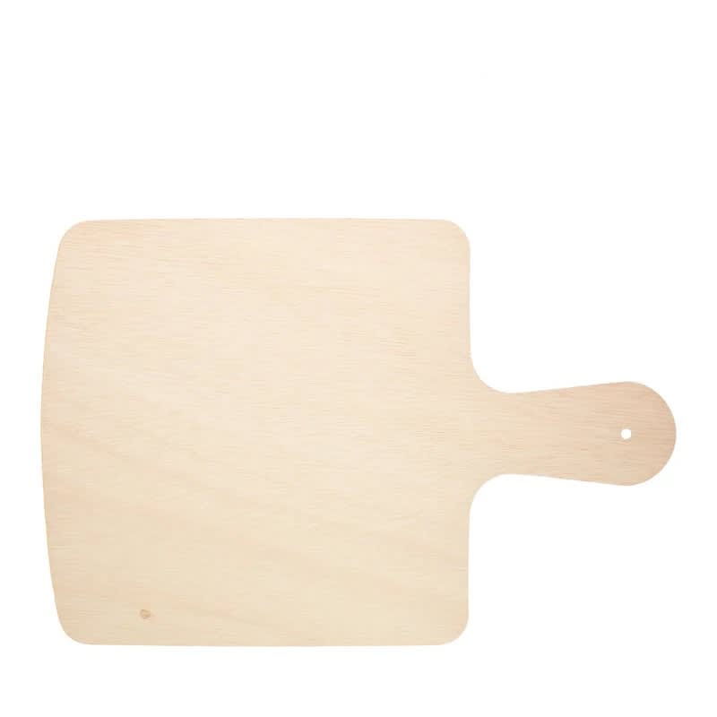 Verterra CB-SQ-8x8 8x8 Square Medium Cheese Board - 100 pcs