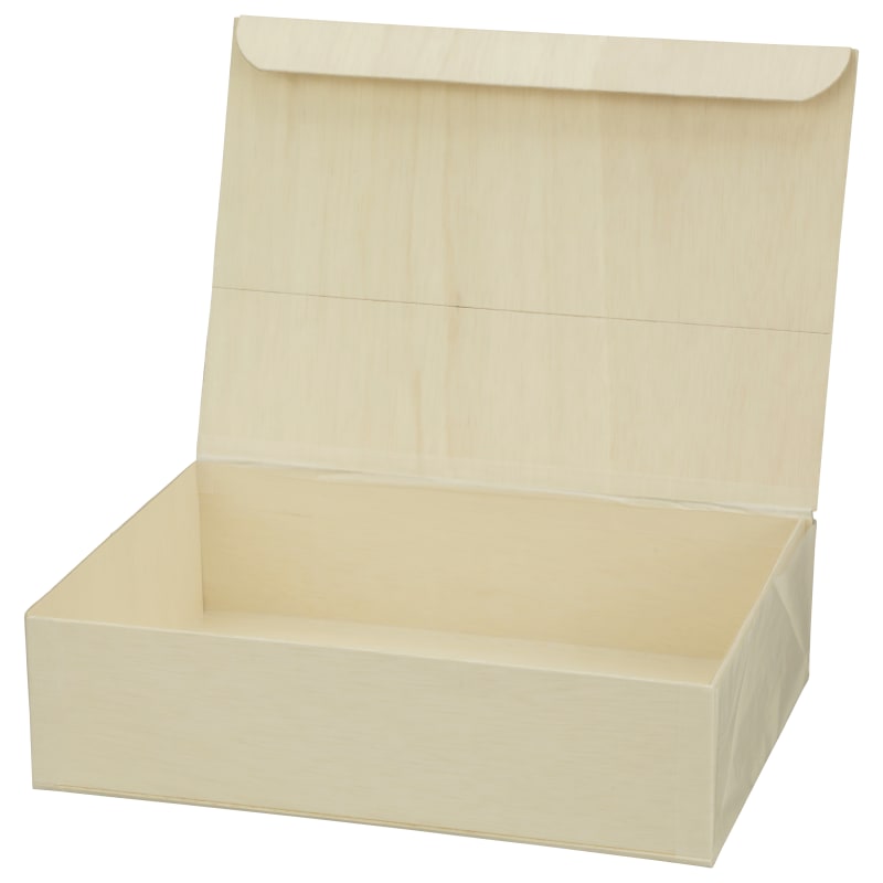 Verterra TG-CB-8X1 8x11x3 Collapsible Box w/ Attached Lid - 100 pcs