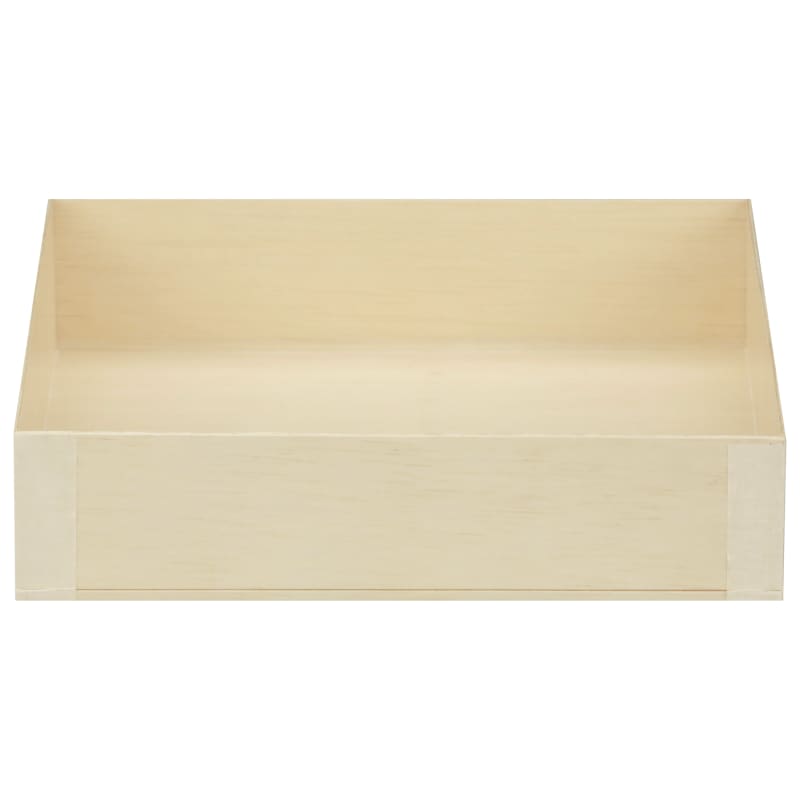 Verterra TG-CS-6X6 6x6 Square Collapsible Small Tray - 300 pcs