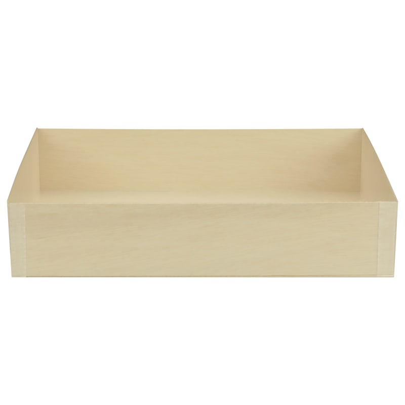 Verterra TG-CS-5X1 11x15 Rectangle 3" Collapsible Large Tray - 100 pcs
